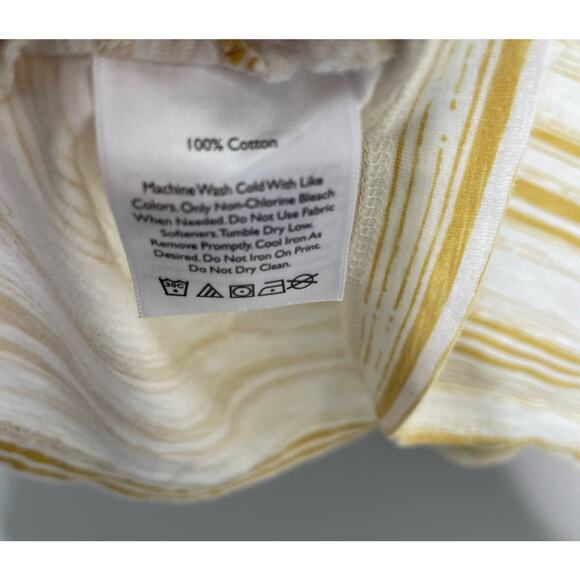 Eddie Bauer Long‎ Sleeve Top Boat Neck Stripe 100% Cotton Preppy Coastal XL - Picture 8 of 12